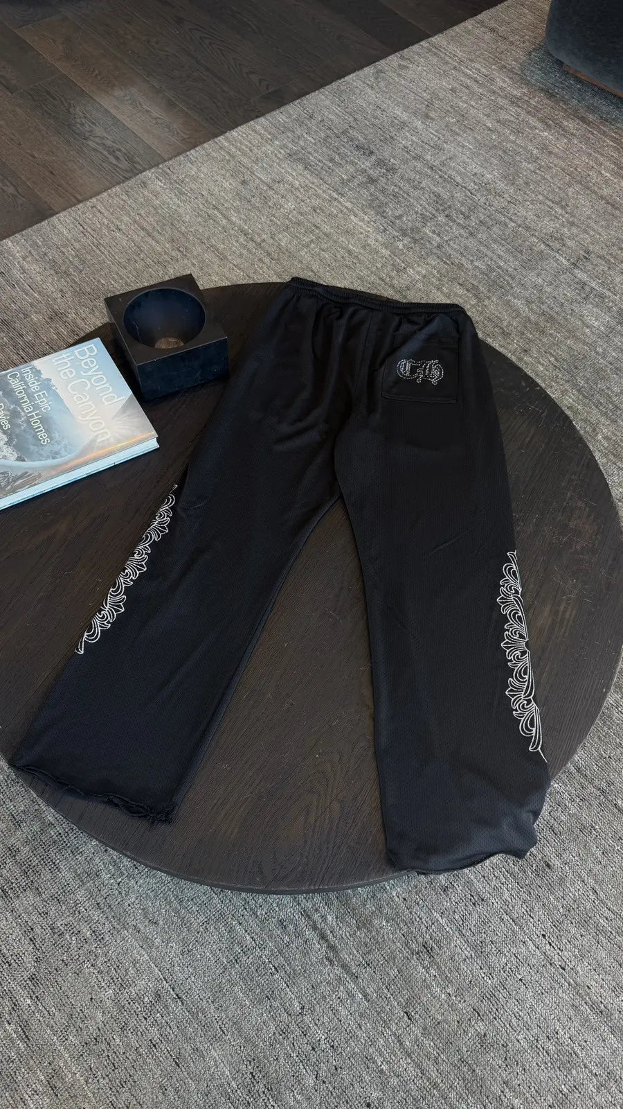 Chrome Hearts Mesh Warm Up Track Pants Chrome Hearts