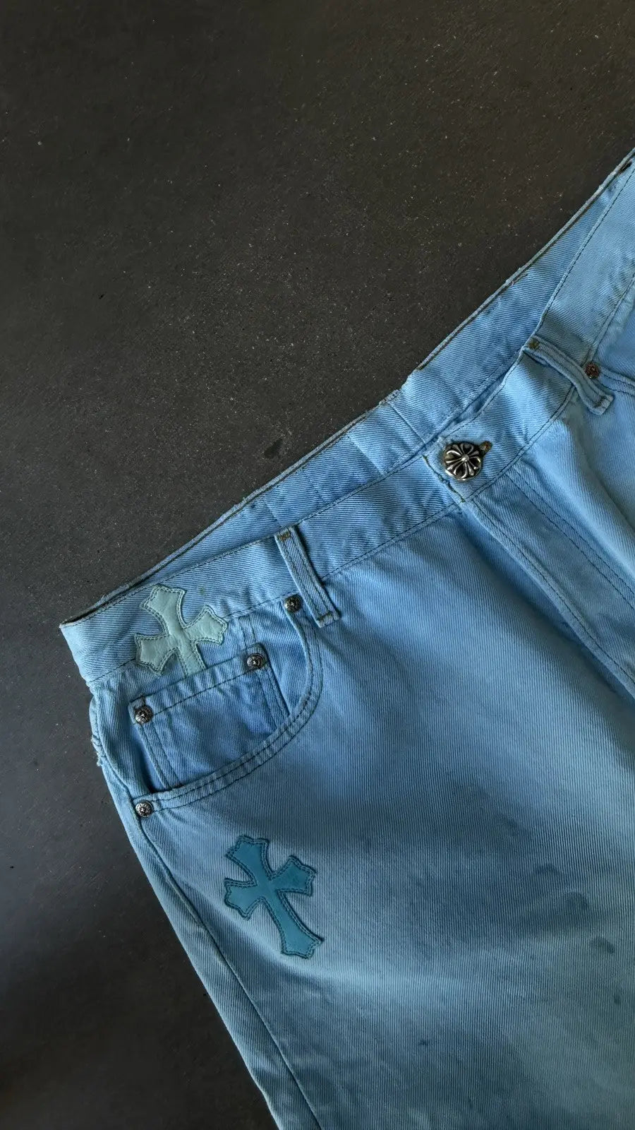Chrome Hearts Drake Certified Lover Boy Vintage Jeans