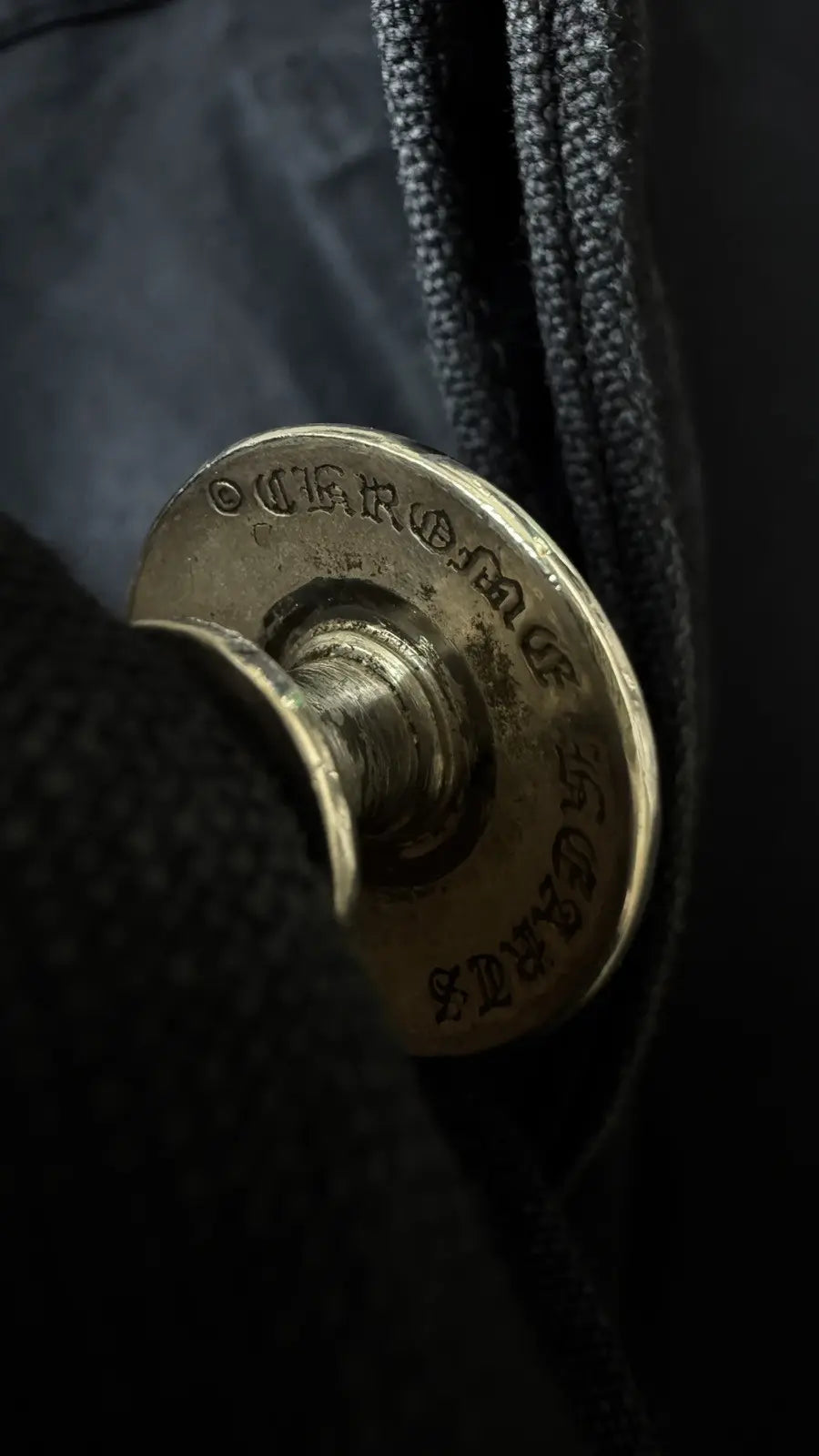 Chrome Hearts Flooded Back Patches Carpenter Pants