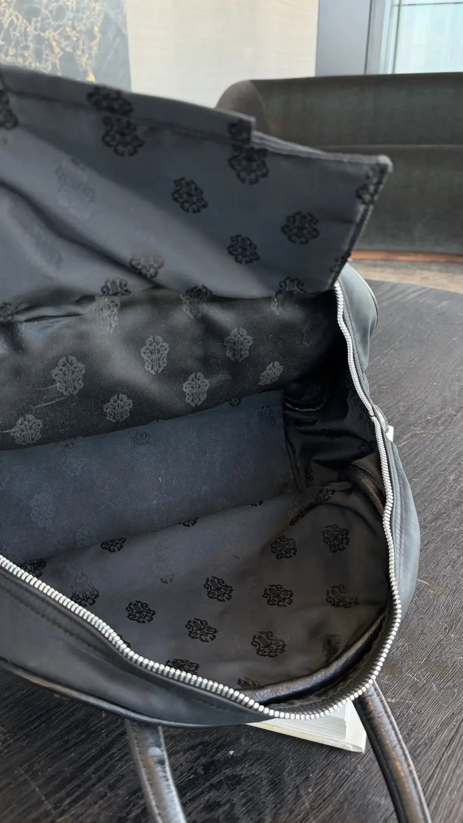 Chrome Hearts Cross Patch Bowling Bag Chrome Hearts
