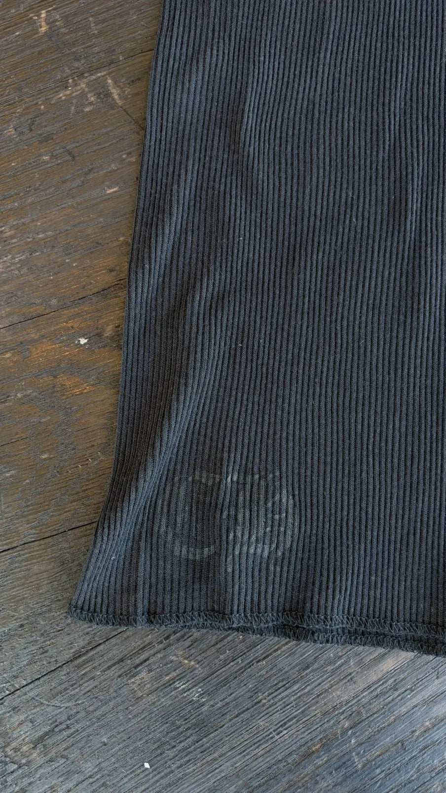 Chrome Hearts Fine-Ribbed Black Tank Top Size M Chrome Hearts