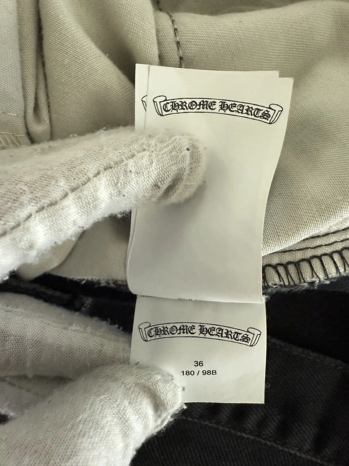 Chrome Hearts Miami Exclu. Pink Patch Levis Jeans