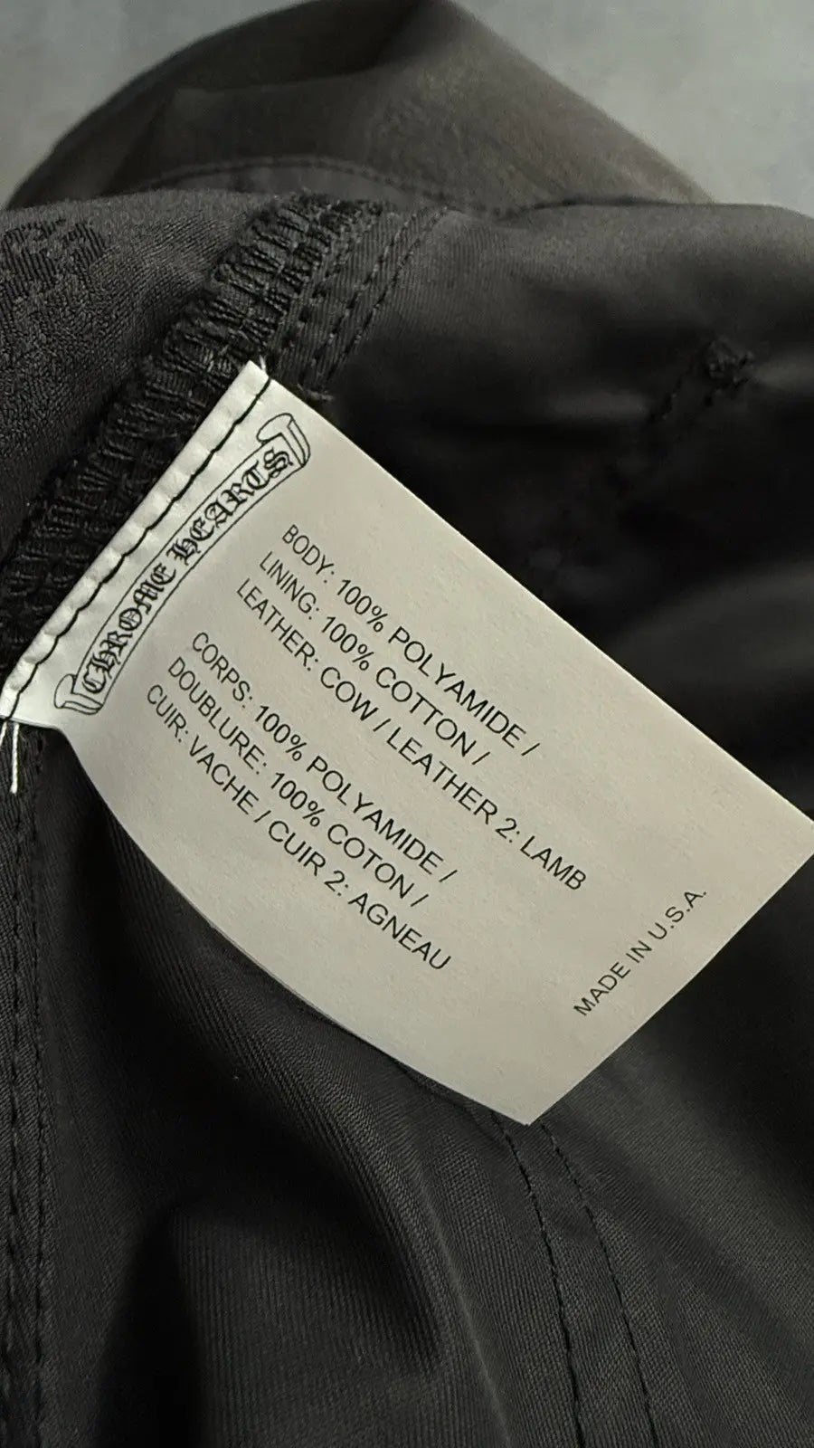 Chrome Hearts Nylon Double Knee Carpenter Shorts