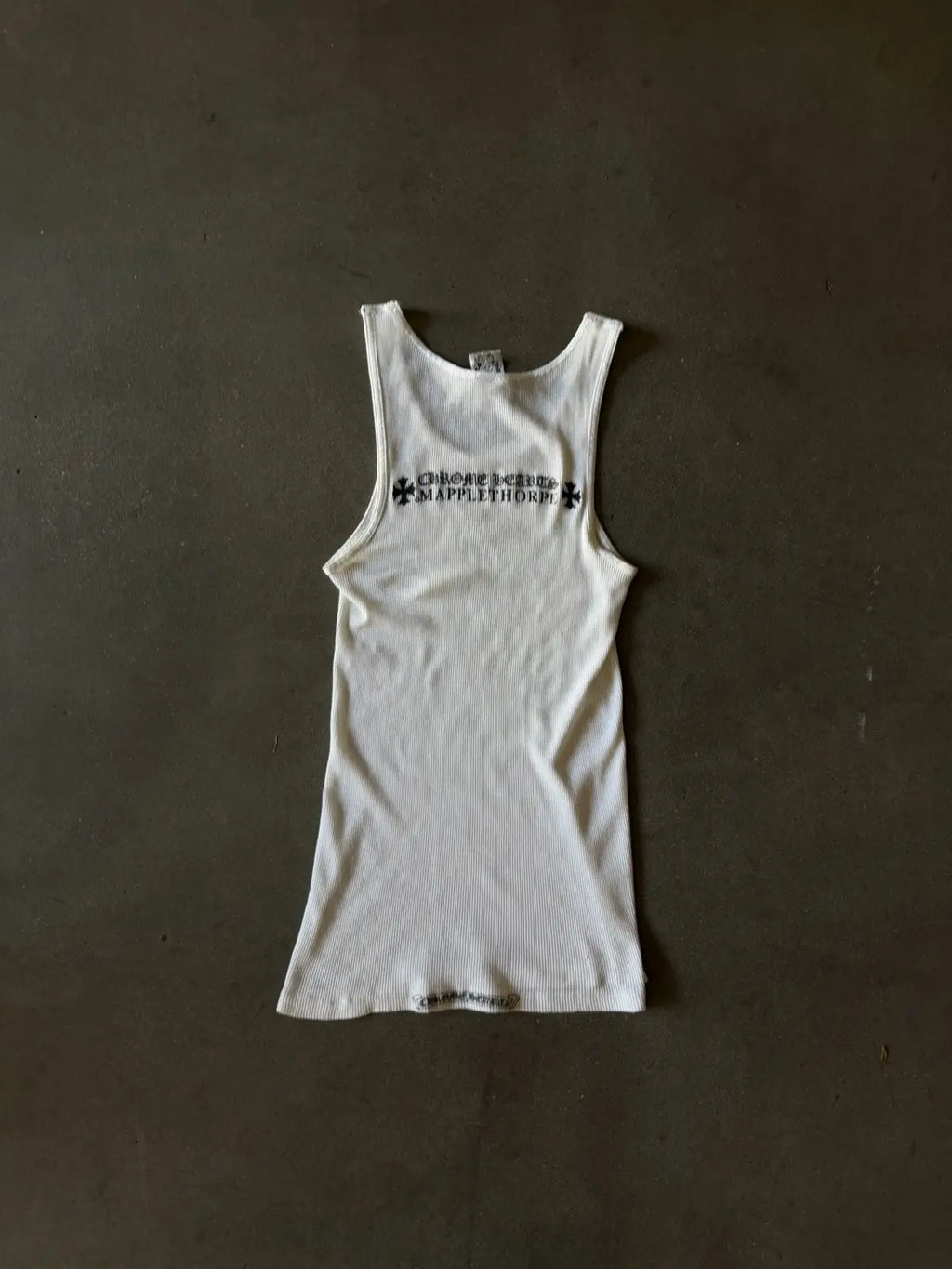 Chrome Hearts Mapplethorpe Tank Top White