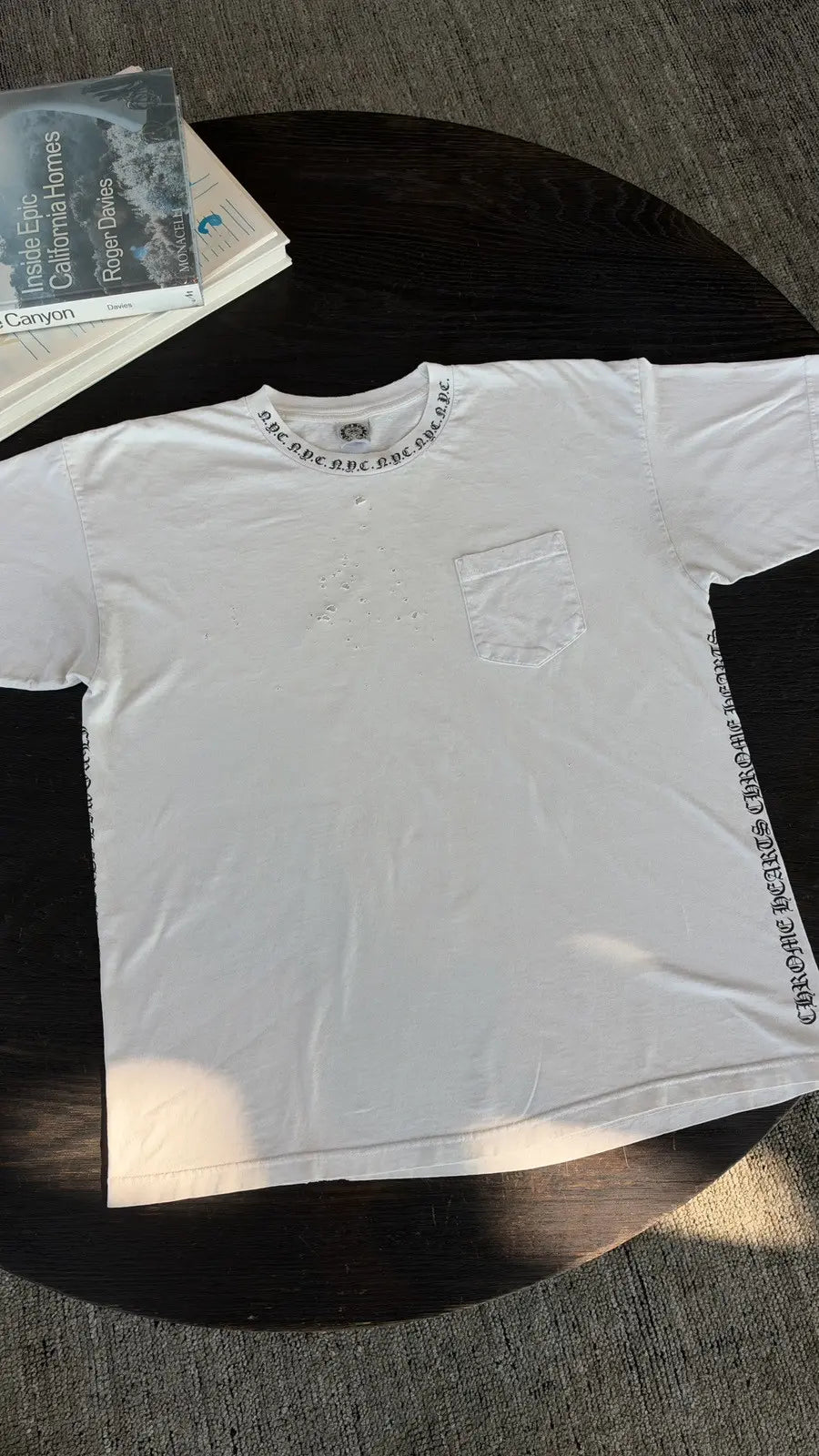 Vintage Chrome Hearts NYC Exclusive T-Shirt Size XL Chrome Hearts