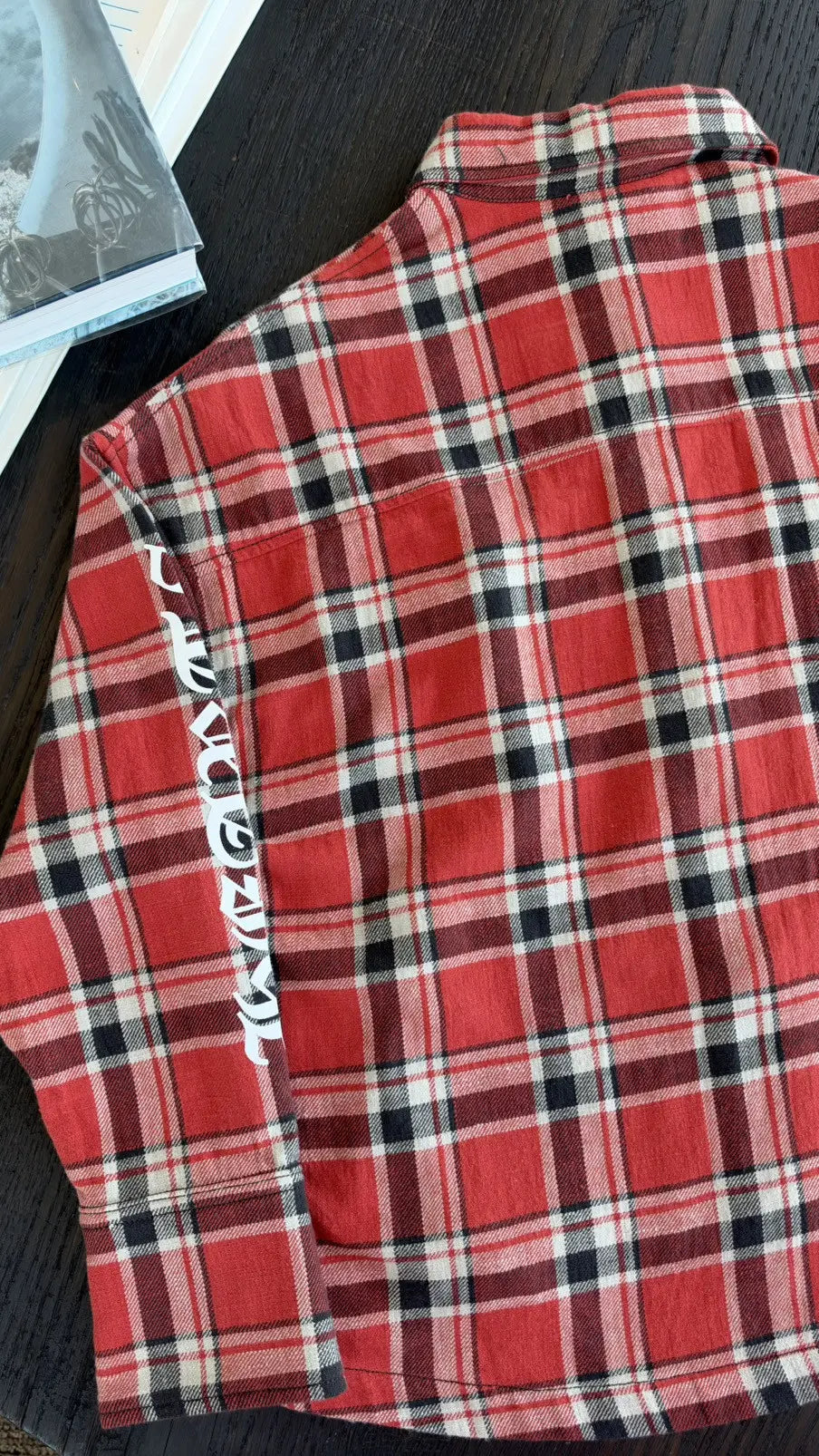 Chrome Hearts Work Dog Flannel Shirt Jacket Size XS Chrome Hearts