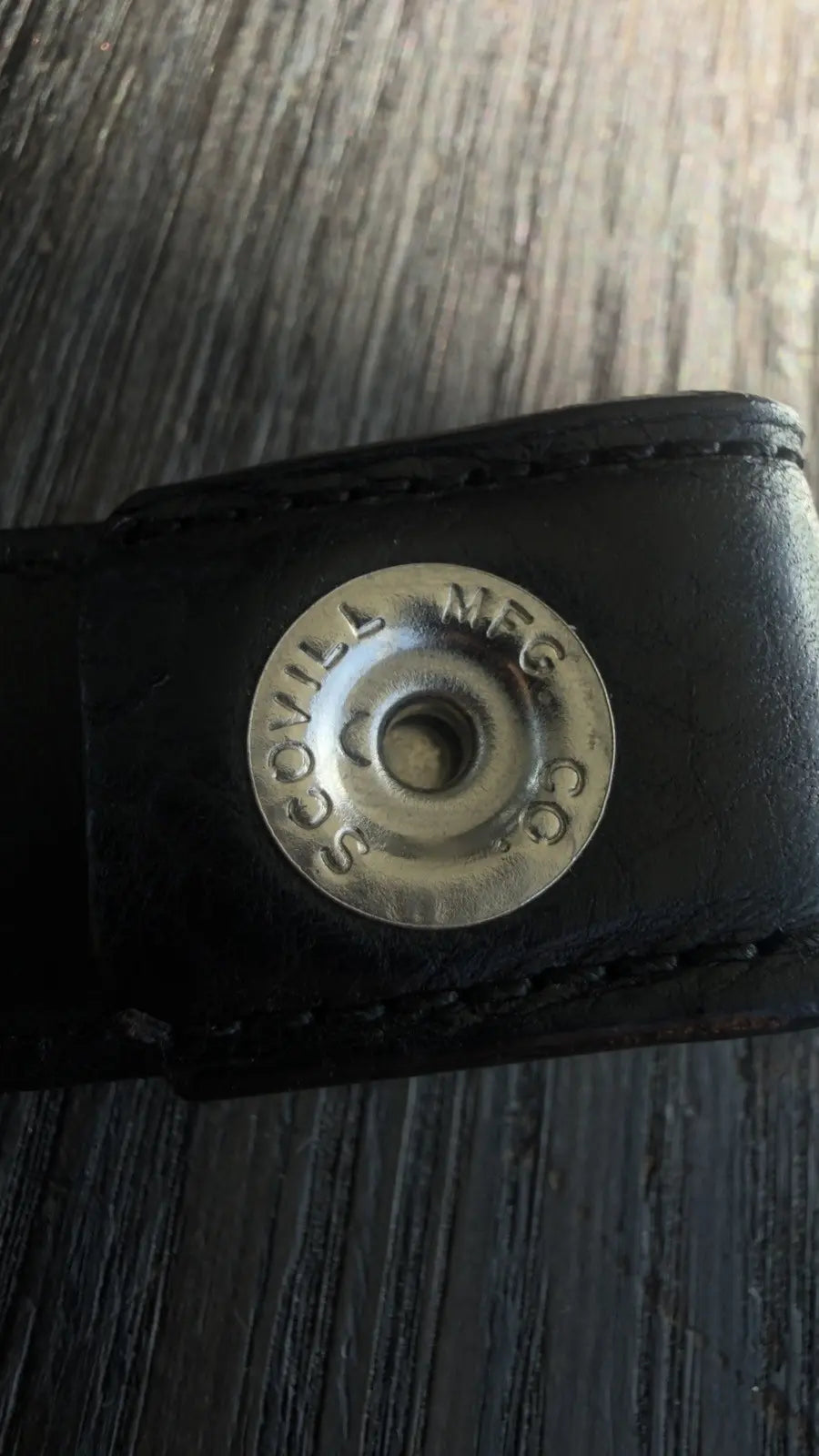 Chrome Hearts Black Textured Leather Belt Strap Chrome Hearts
