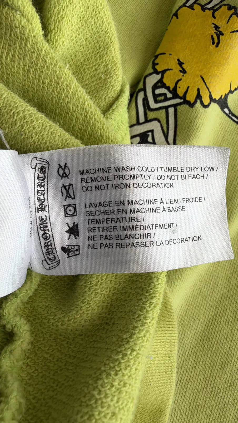 Chrome Hearts x Matty Boy Chain Link Hoodie Size XL Chrome Hearts