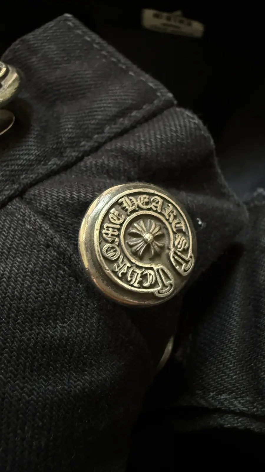 Chrome Hearts FleurKnee Jeans