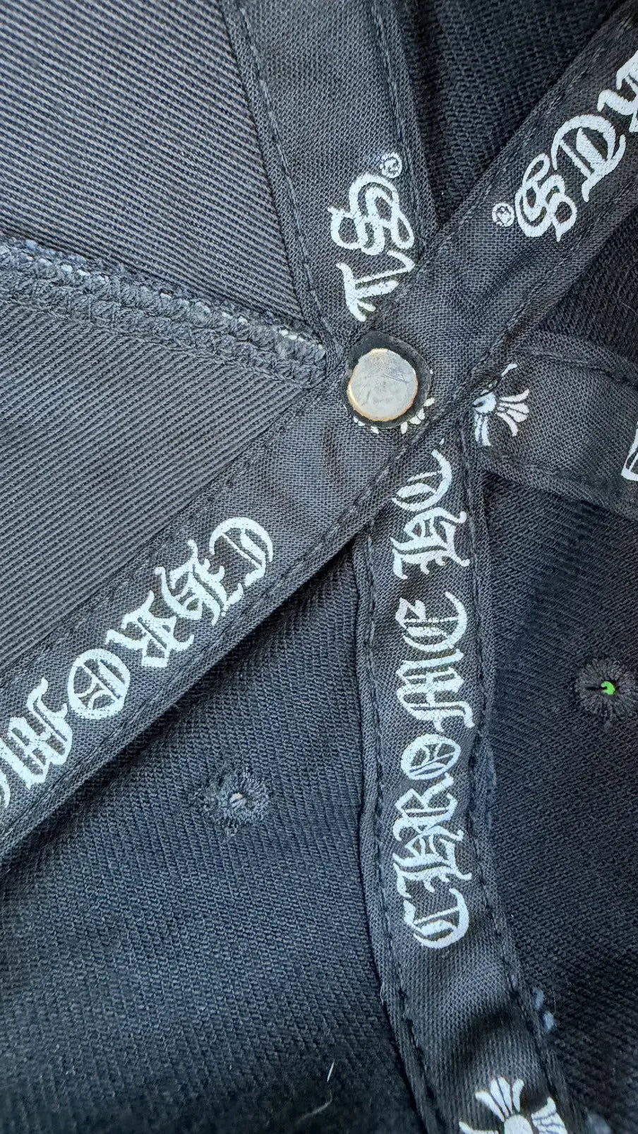 Chrome Hearts Horseshoe Cross Baseball Hat Chrome Hearts