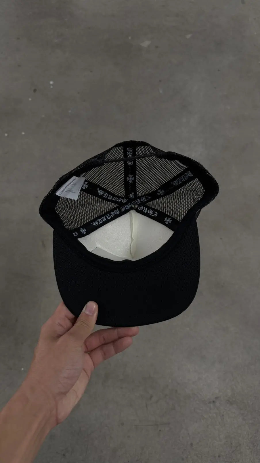 Chrome Hearts Hollywood Trucker Hat White