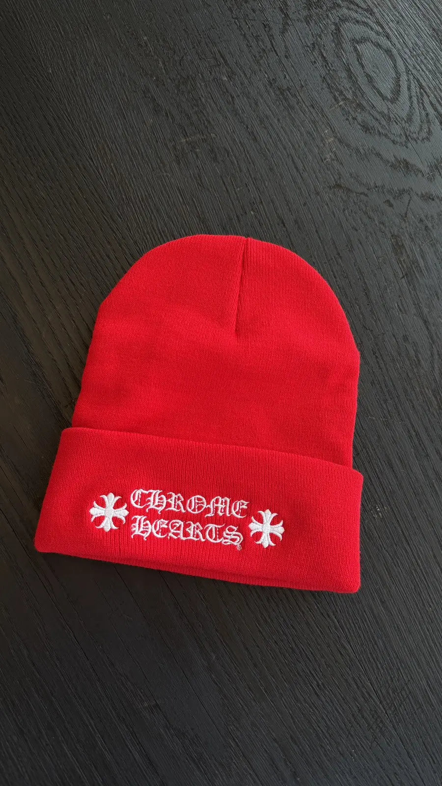 Chrome Hearts Logo-Embroidered Beanie Chrome Hearts