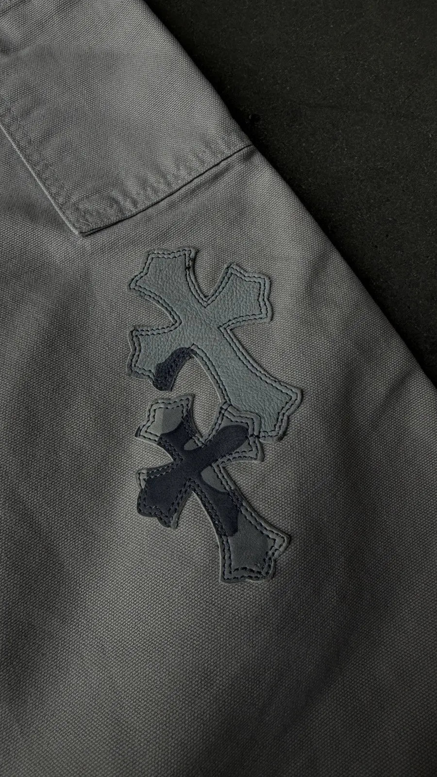 Chrome Hearts Camo Cross Khaki Work Pants