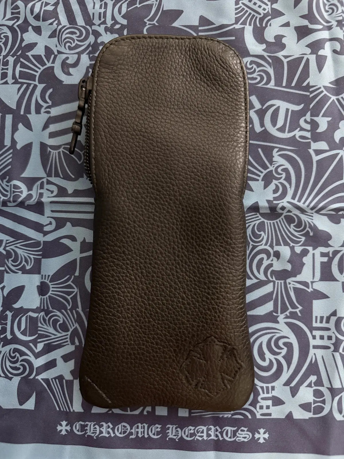 Chrome Hearts Sunglasses Case + Cloth