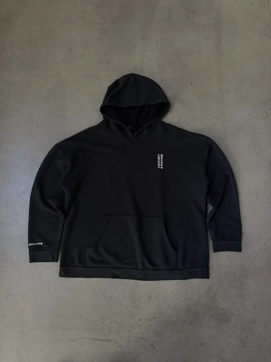 Chrome Hearts Embroidered Vertical Logo Hoodie