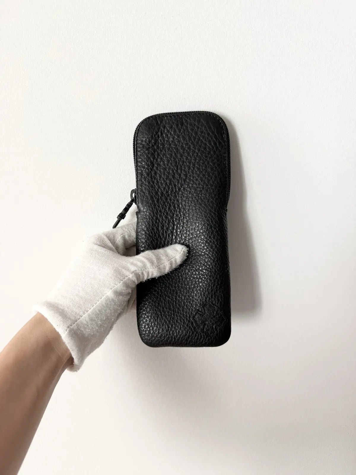 Chrome Hearts Leather Patch Glasses Case