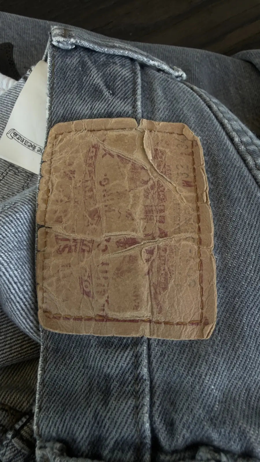 Chrome Hearts Cross Patch Denim Jeans Size 31 Chrome Hearts
