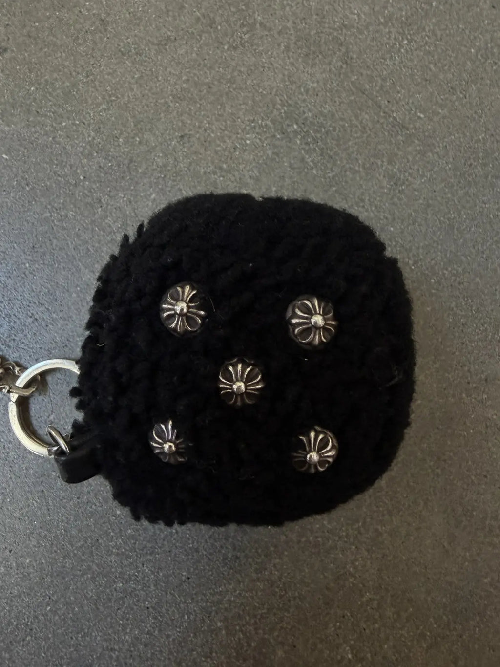 Chrome Hearts Large Fuzzy Dice