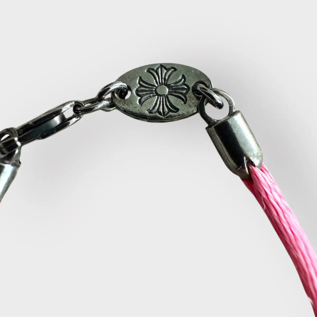 Chrome Hearts Rhodium Baby Fat KZ Bracelet