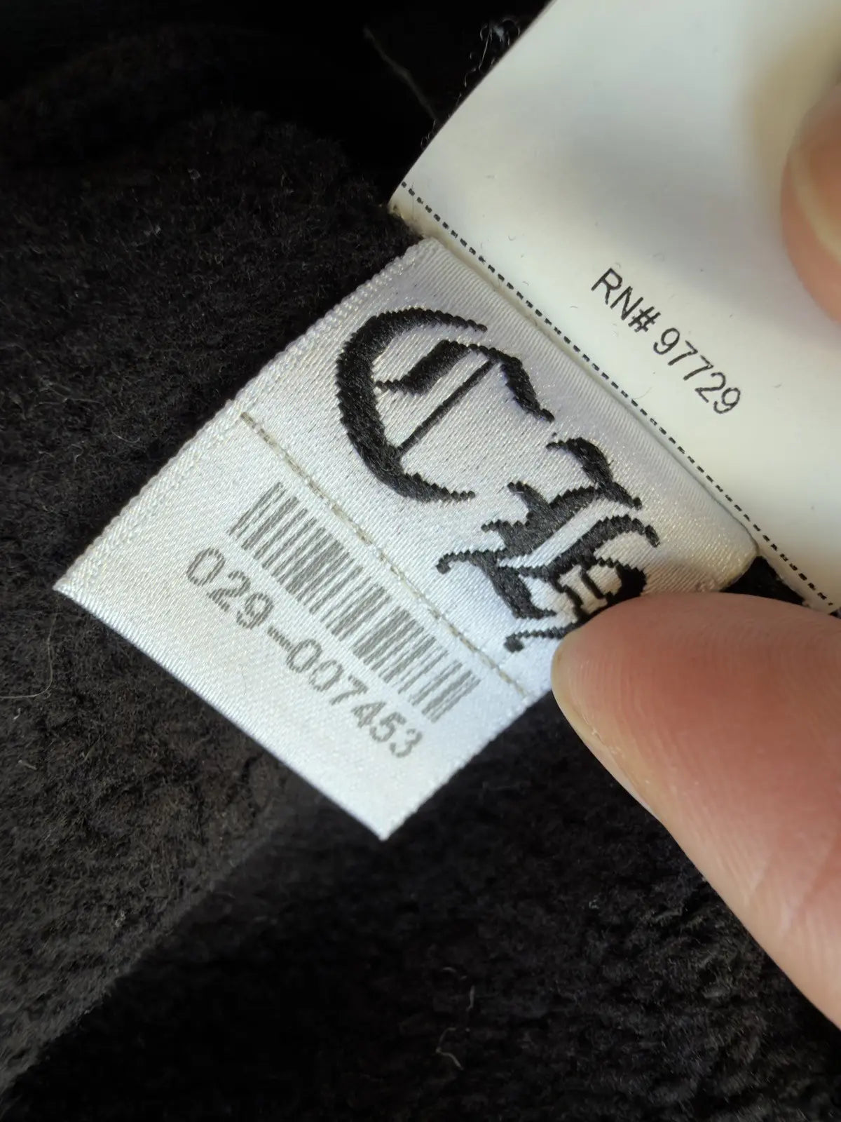 Chrome Hearts Flooded Cross Patch Sweatpants