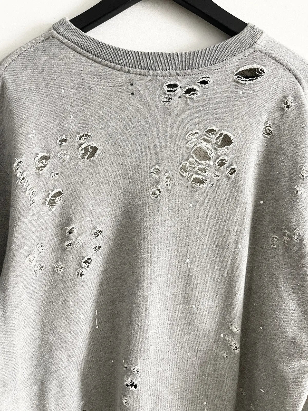 2010s Amiri Logo Shotgun Cashmere Sweatshirt