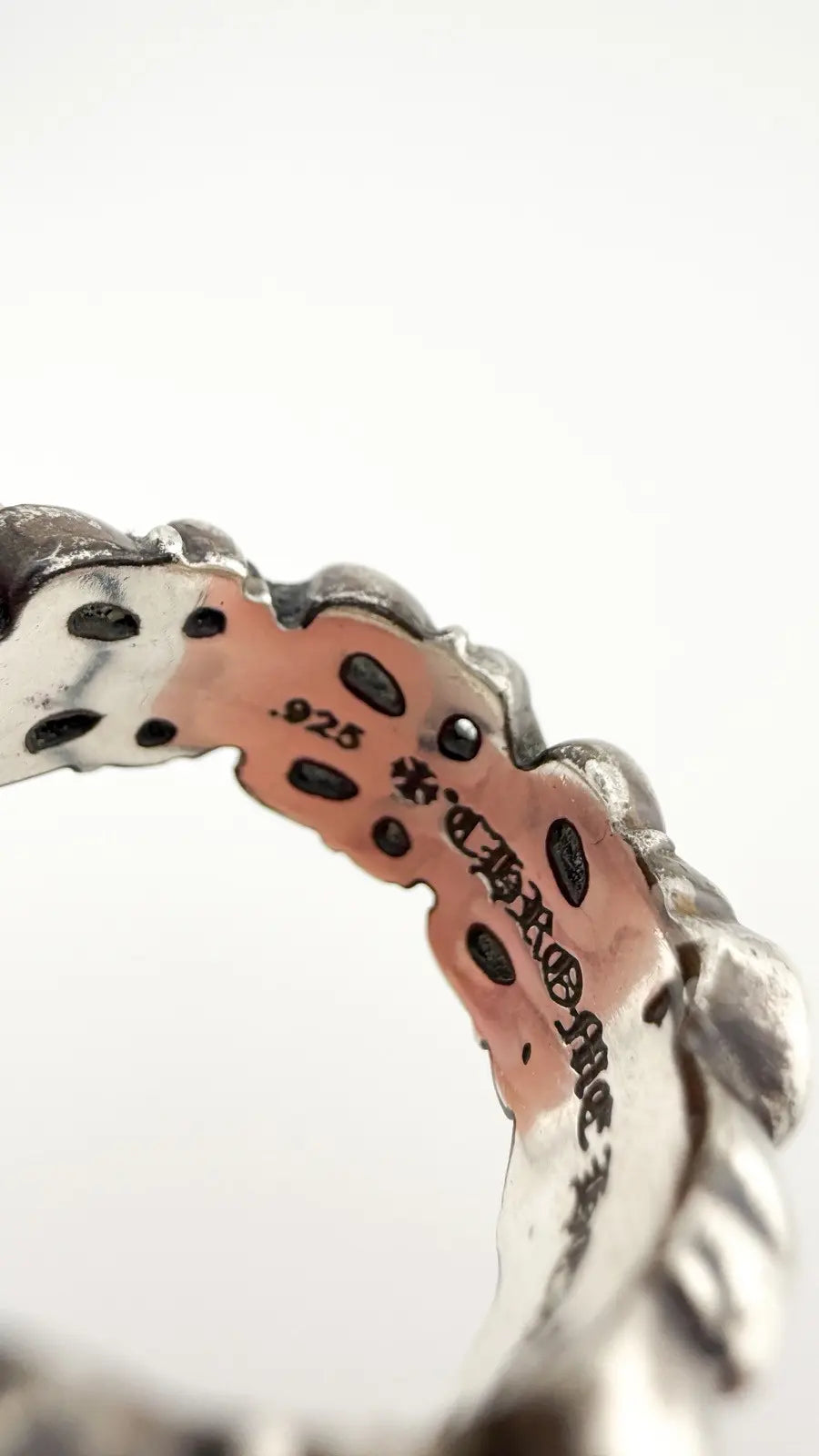 Chrome Hearts Double Floral Cross Ring
