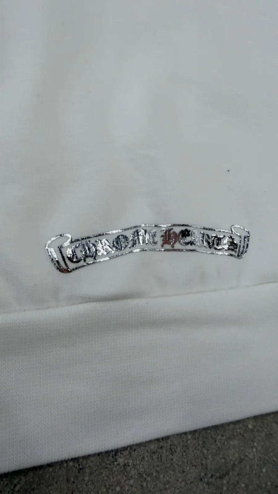 Chrome Hearts Vertical Logo Hoodie