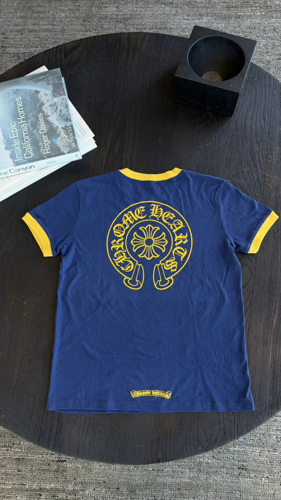 Chrome Hearts Roller Skates Horseshoe T-Shirt Size M Chrome Hearts
