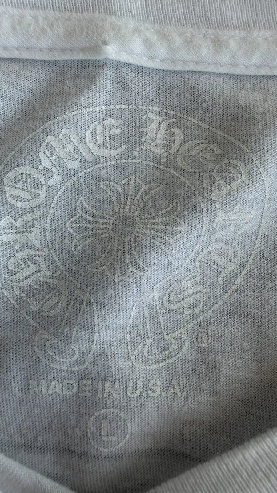 Chrome Hearts Scroll Label Long Sleeve Tee Size L Chrome Hearts