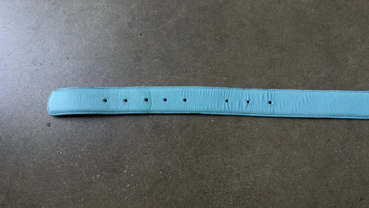 Chrome Heart Gunslinger Belt Sky Blue