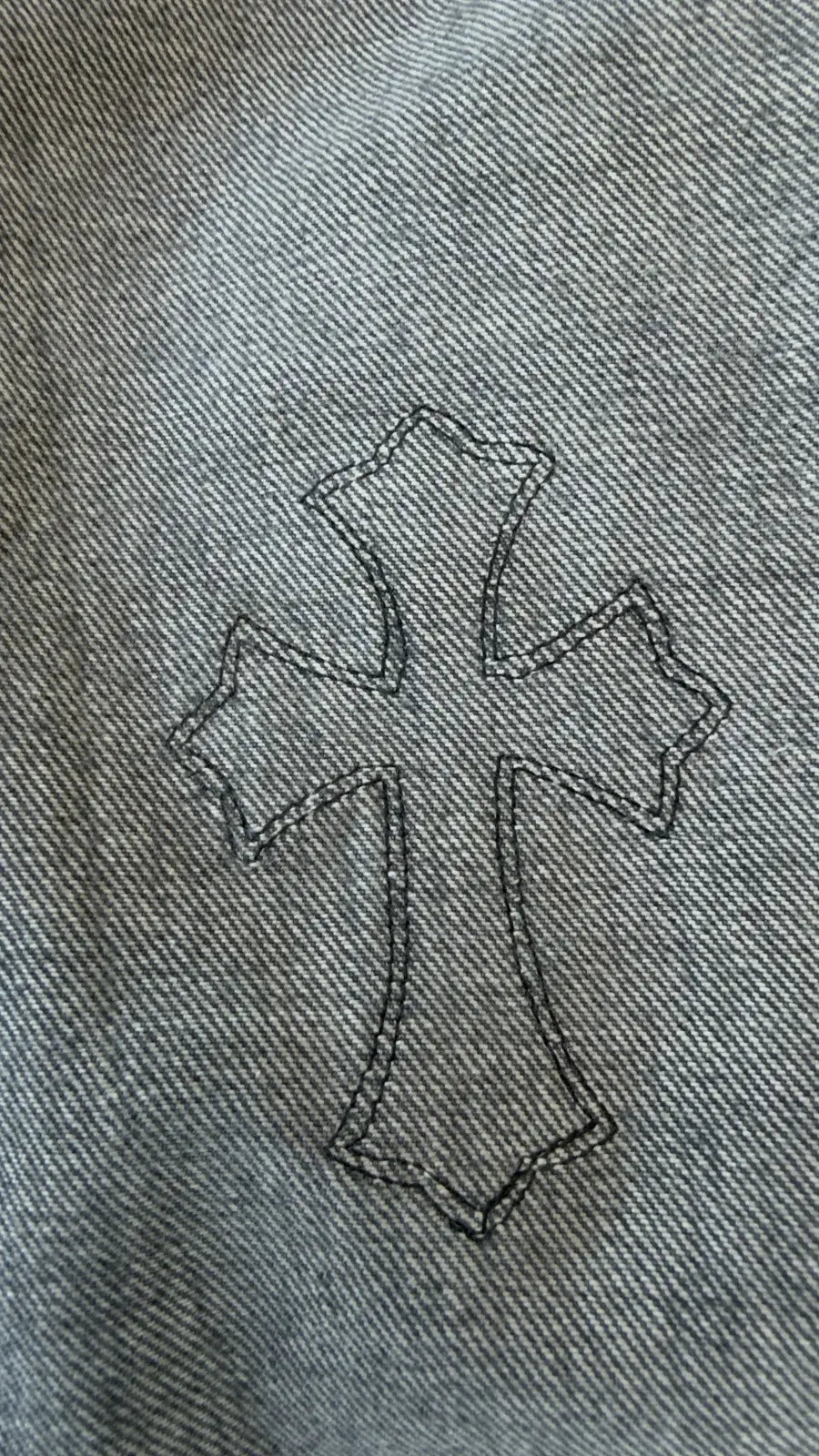 Chrome Hearts Cross Patch Denim Jeans Size 31 Chrome Hearts