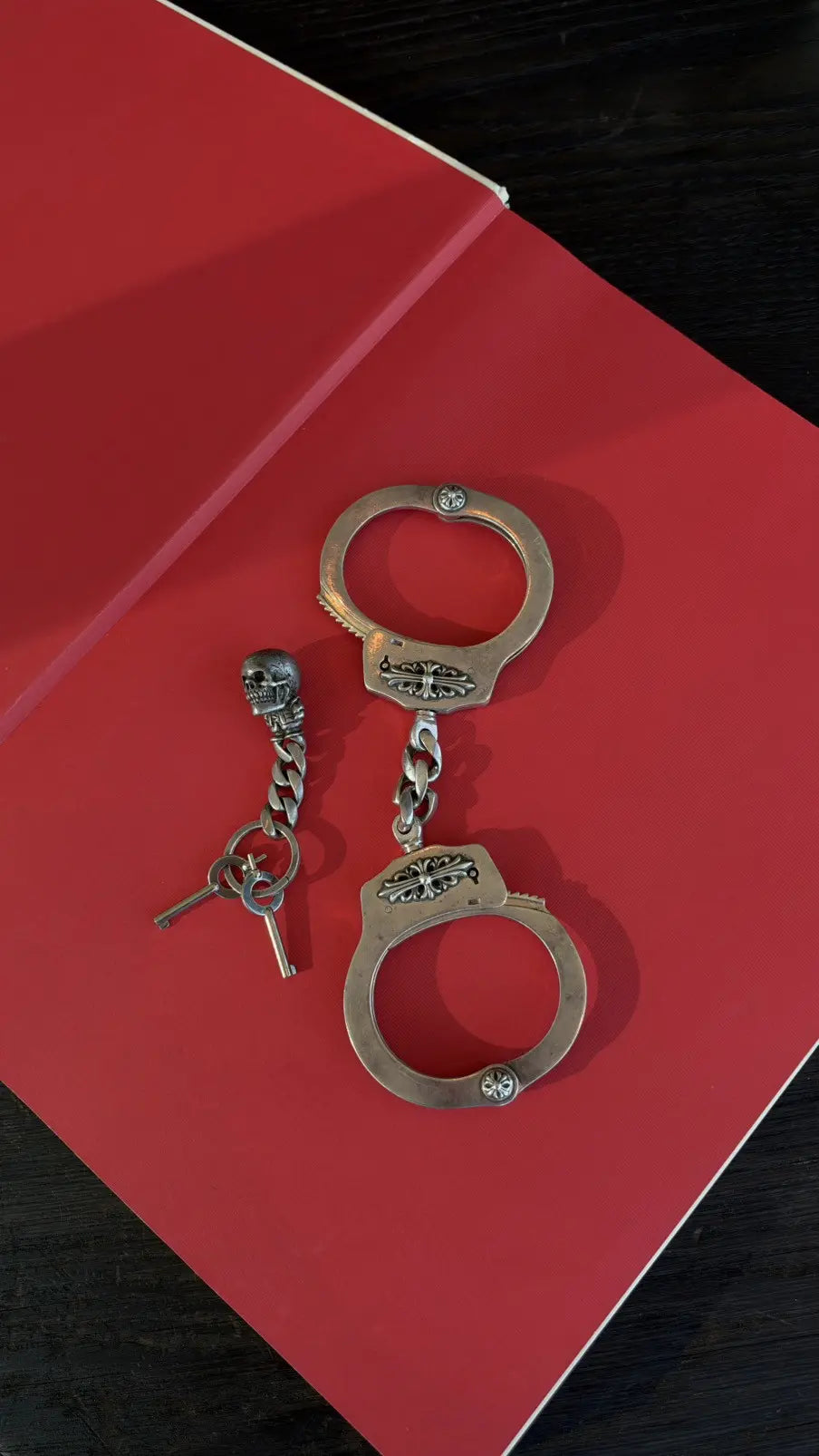 Chrome Hearts Sterling Silver Handcuffs Chrome Hearts