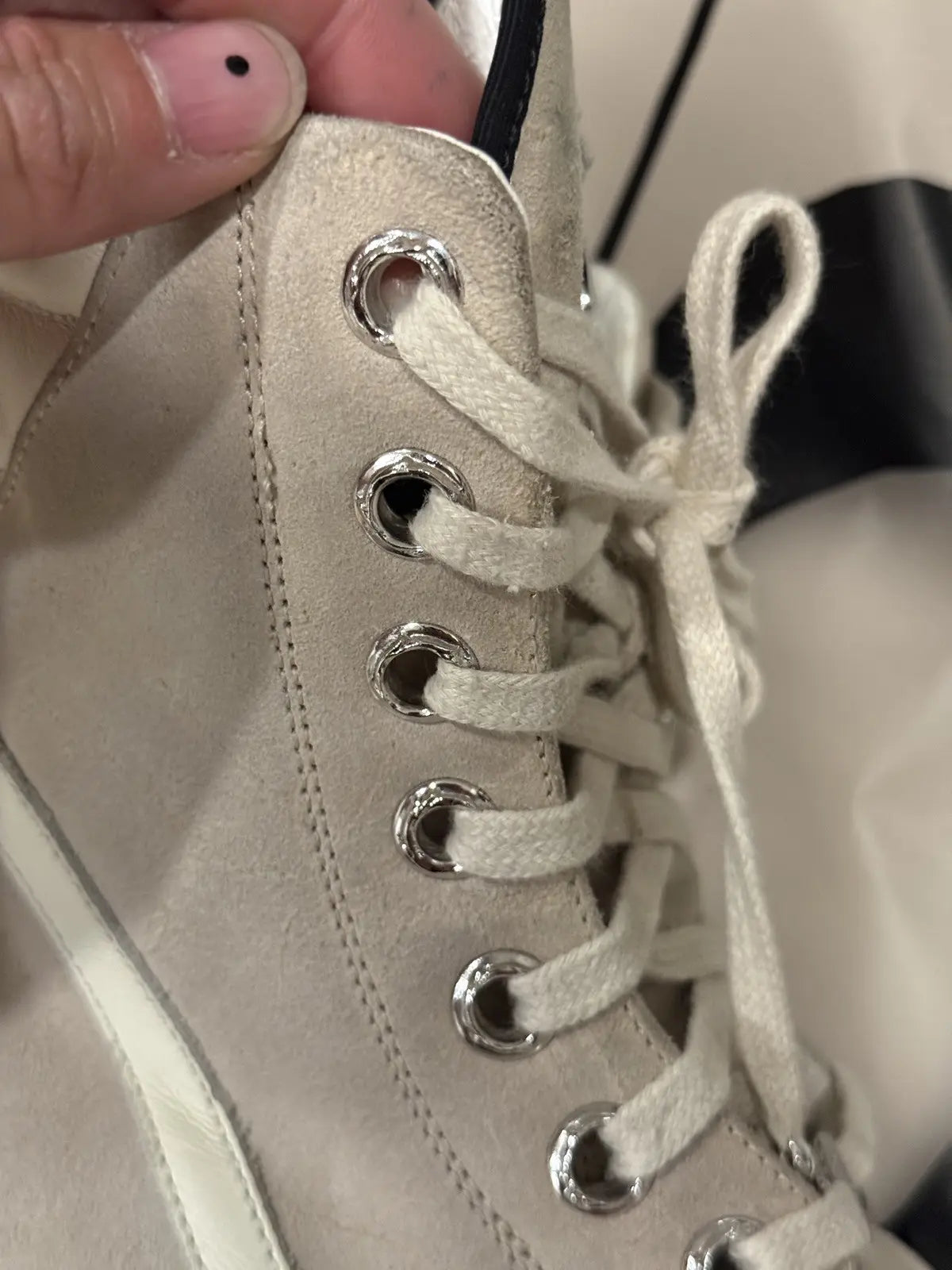 Chrome Hearts Rick Owens Geobasket Cream
